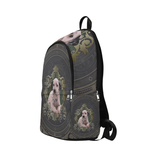 Cute dalmatian Fabric Backpack for Adult (Model 1659)