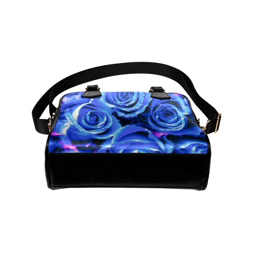 roses are blue Shoulder Handbag (Model 1634)