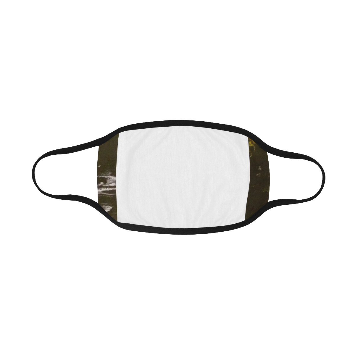 Gold and Black Face Mask Mouth Mask (2 Filters Included) (Non-medical Products)