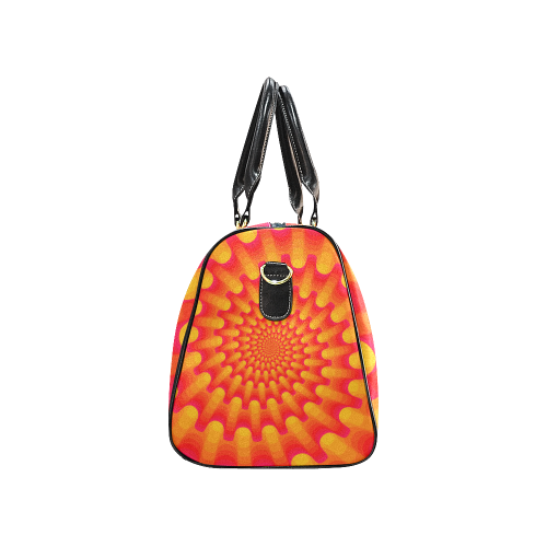 Orange shell spiral New Waterproof Travel Bag/Large (Model 1639)