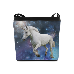 Unicorn and Space Crossbody Bags (Model 1613)