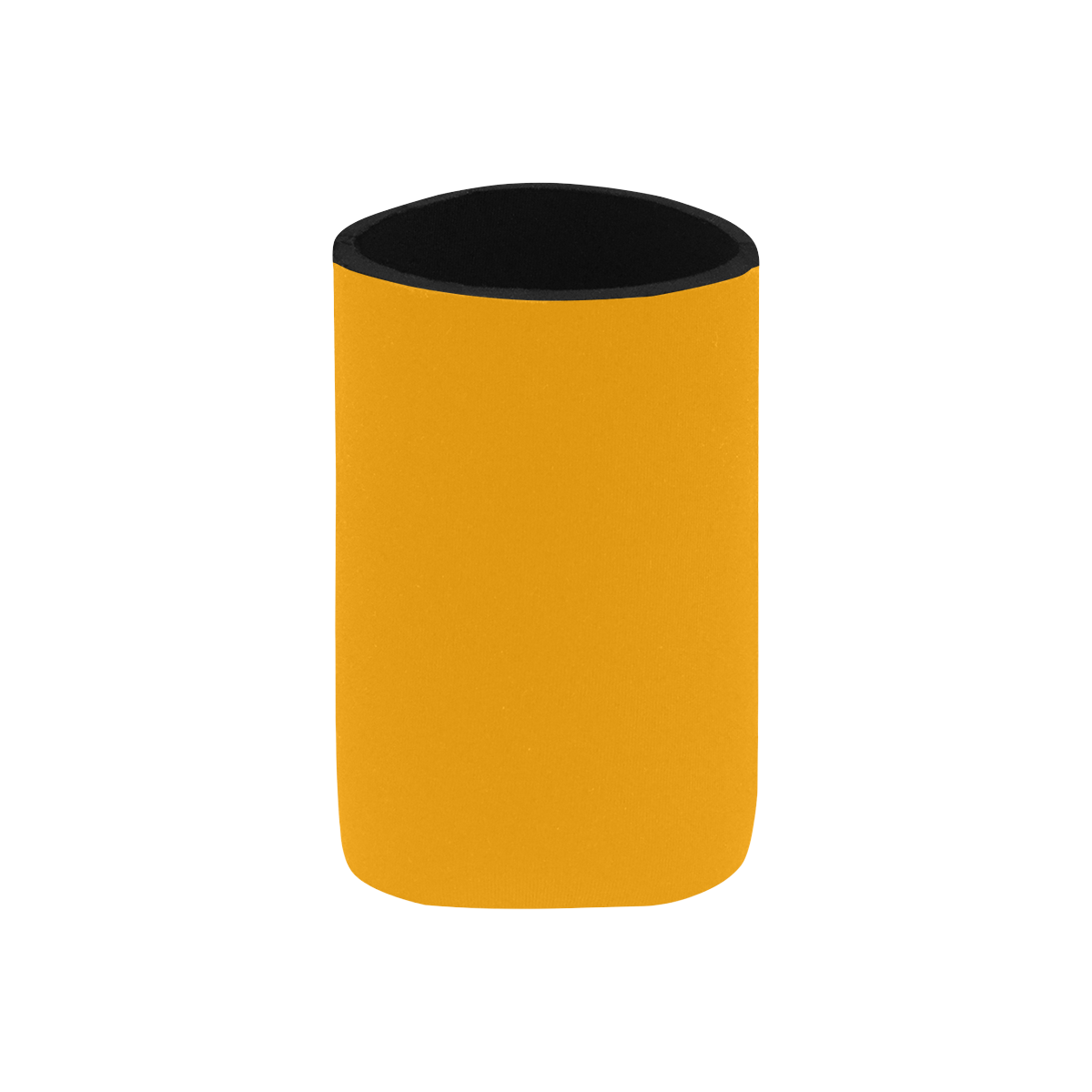 color orange Neoprene Can Cooler 4" x 2.7" dia.