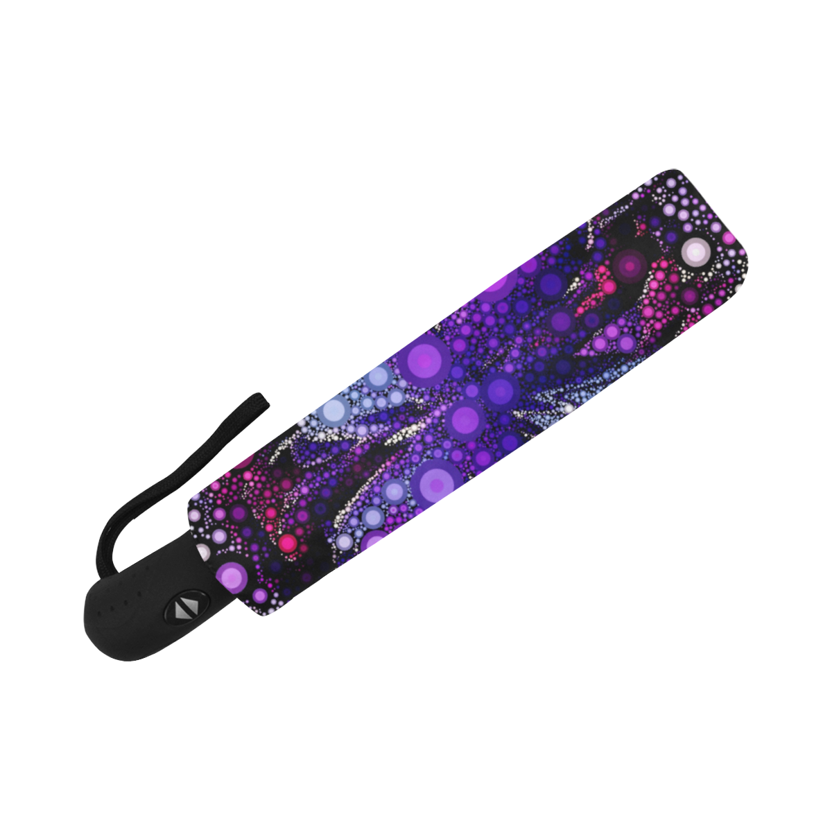 Purple Rain Anti-UV Auto-Foldable Umbrella (Underside Printing) (U06)