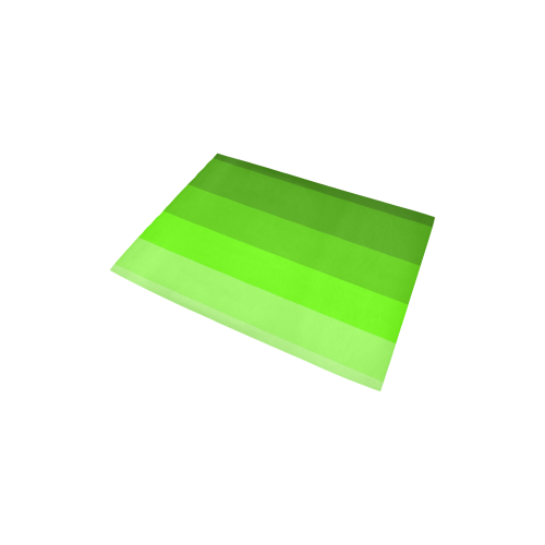 Green stripes Area Rug 2'7"x 1'8‘’