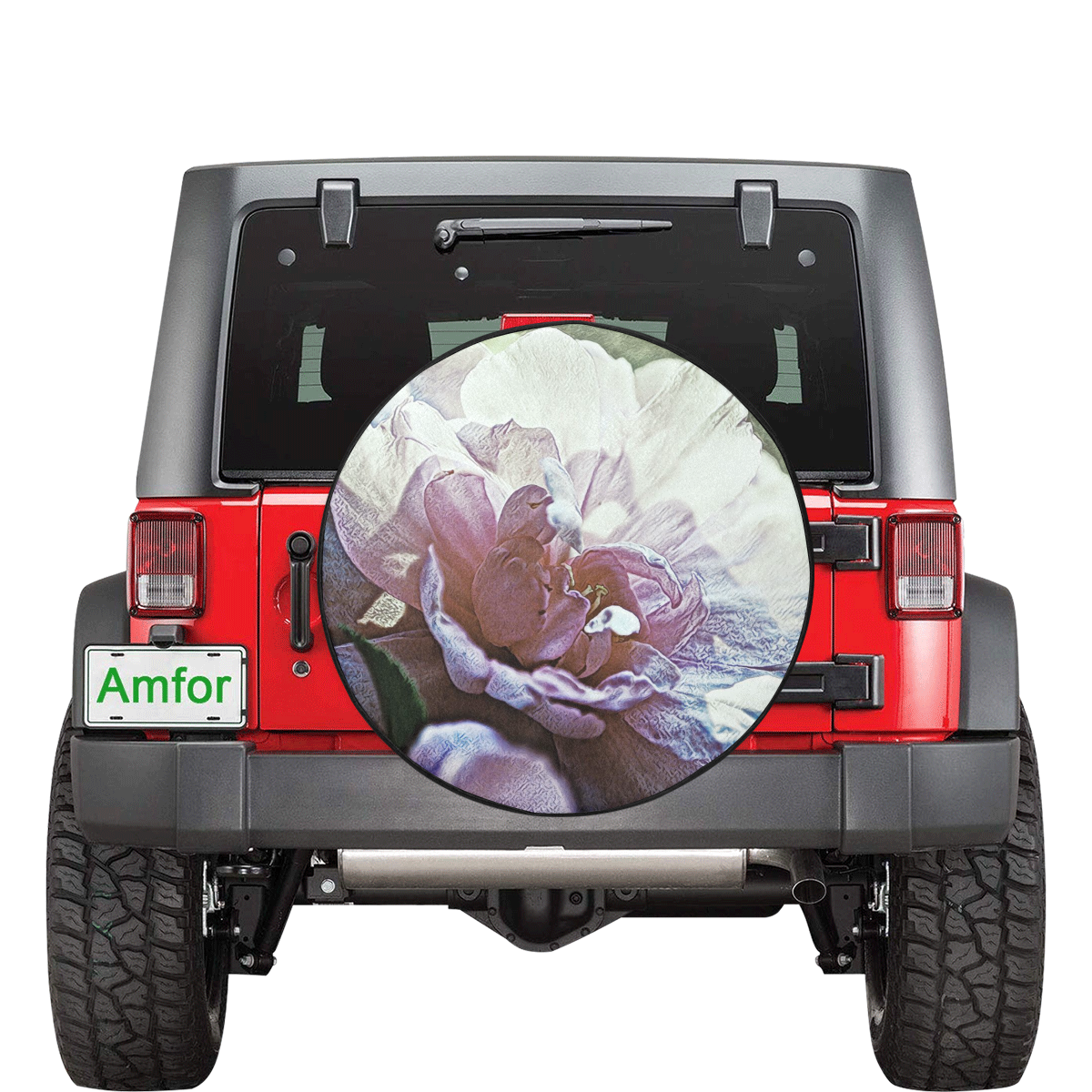Impression Floral 10193 by JamColors 34 Inch Spare Tire Cover