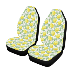 Lemons And Butterfly Car Seat Covers (Set of 2)