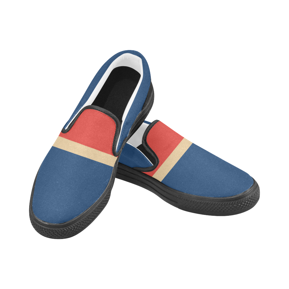 17bc Men's Unusual Slip-on Canvas Shoes (Model 019)