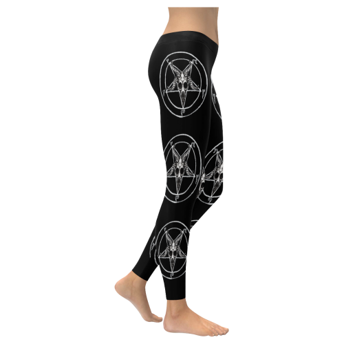 baphleggings Women's Low Rise Leggings (Invisible Stitch) (Model L05)