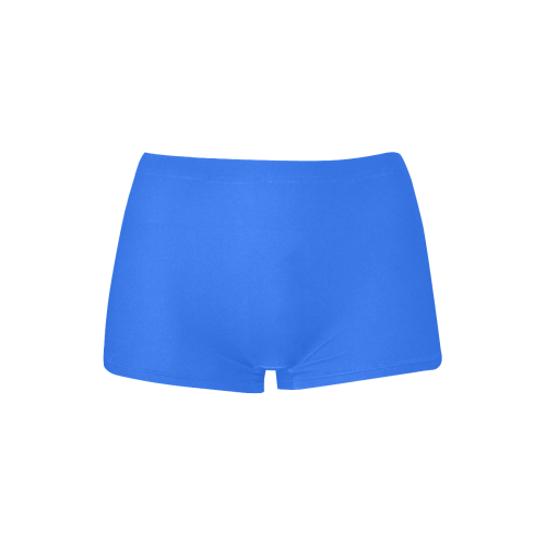 color deep electric blue Women's All Over Print Boyshort Panties (Model L31)