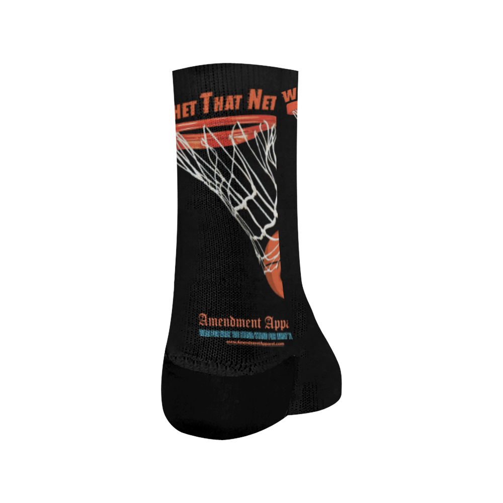 Whet That Net Crew Socks Crew Socks