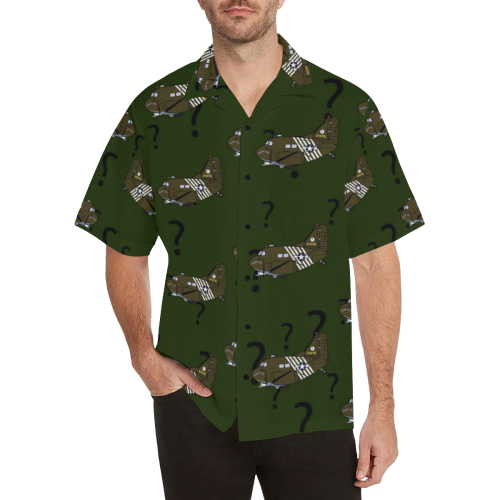 C-47 Hairless Joe Green Hawaiian Shirt (Model T58)