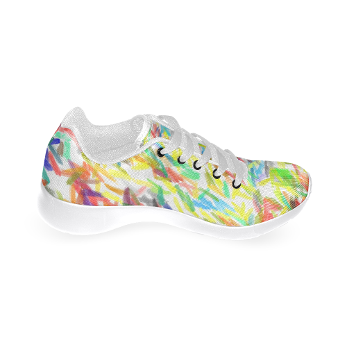 Colorful brush strokes Women’s Running Shoes (Model 020)