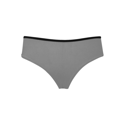 color grey Women's Hipster Panties (Model L33)