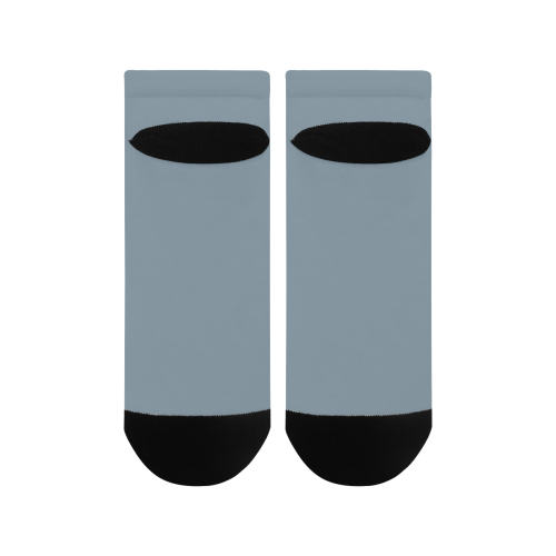 color light slate grey Women's Ankle Socks
