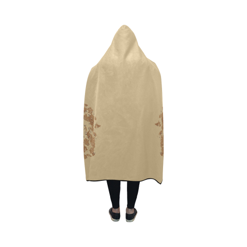 Desert Camouflage Soldier Hooded Blanket 50''x40''