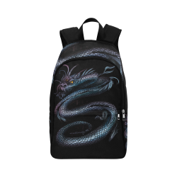 Dragon Swirl Fabric Backpack for Adult (Model 1659)