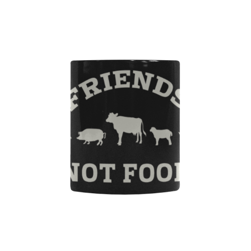 Friends Not Food (Go Vegan) Custom Morphing Mug