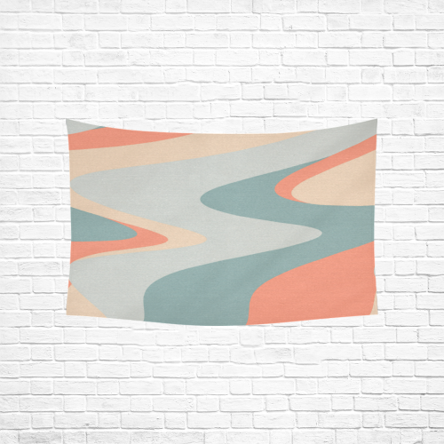color patterns #pattern Cotton Linen Wall Tapestry 60"x 40"
