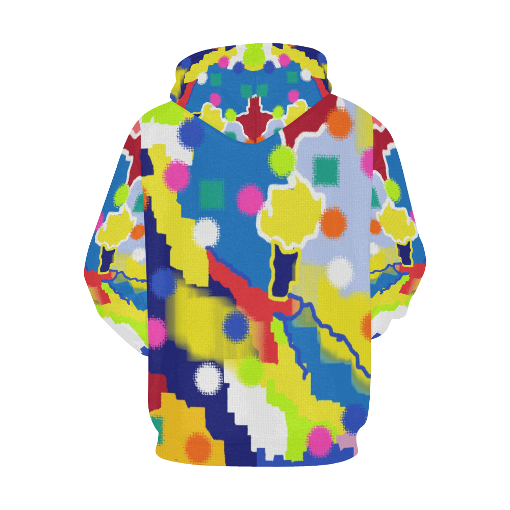 CONFETTI NIGHTS 4 All Over Print Hoodie for Women (USA Size) (Model H13)
