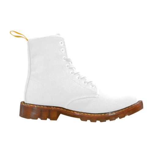 ILL DOCK White Martin Boots For Men Model 1203H