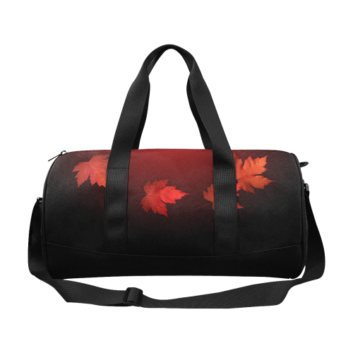 Autumn Leaves Gym Bag Canada Maple Leaf Duffle Bag (Model 1679)
