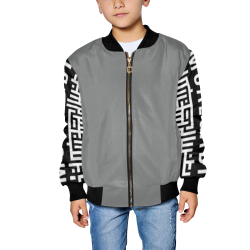 M1 Kids' All Over Print Bomber Jacket (Model H40)