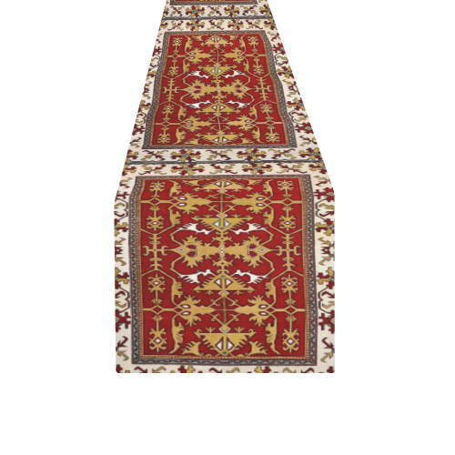 Armenian Folk Art Table Runner 14x72 inch
