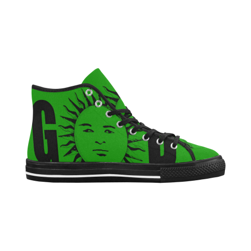 GOD Men Retros Light Green & Black Vancouver H Men's Canvas Shoes/Large (1013-1)