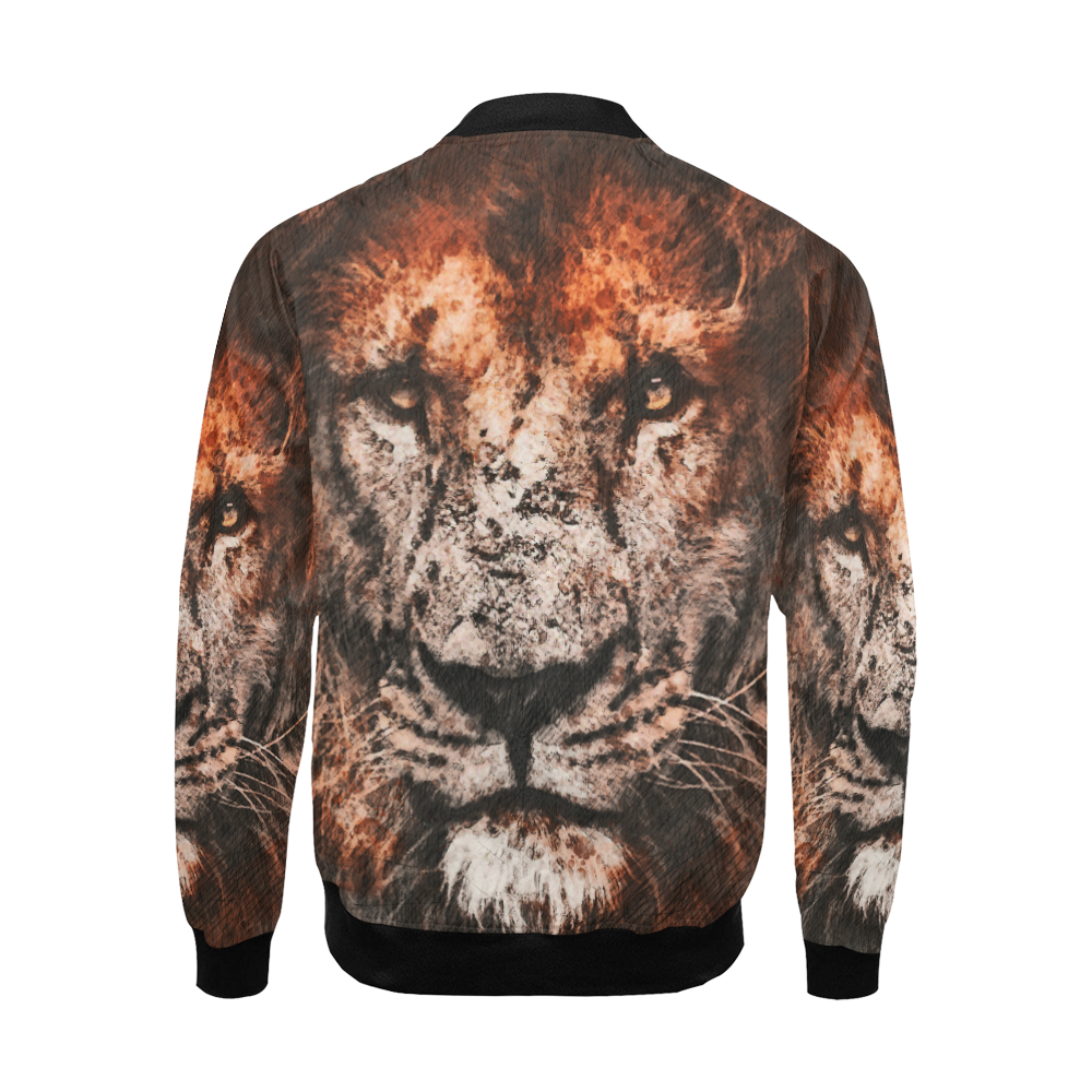 lion jbjart #lion All Over Print Bomber Jacket for Men (Model H19)