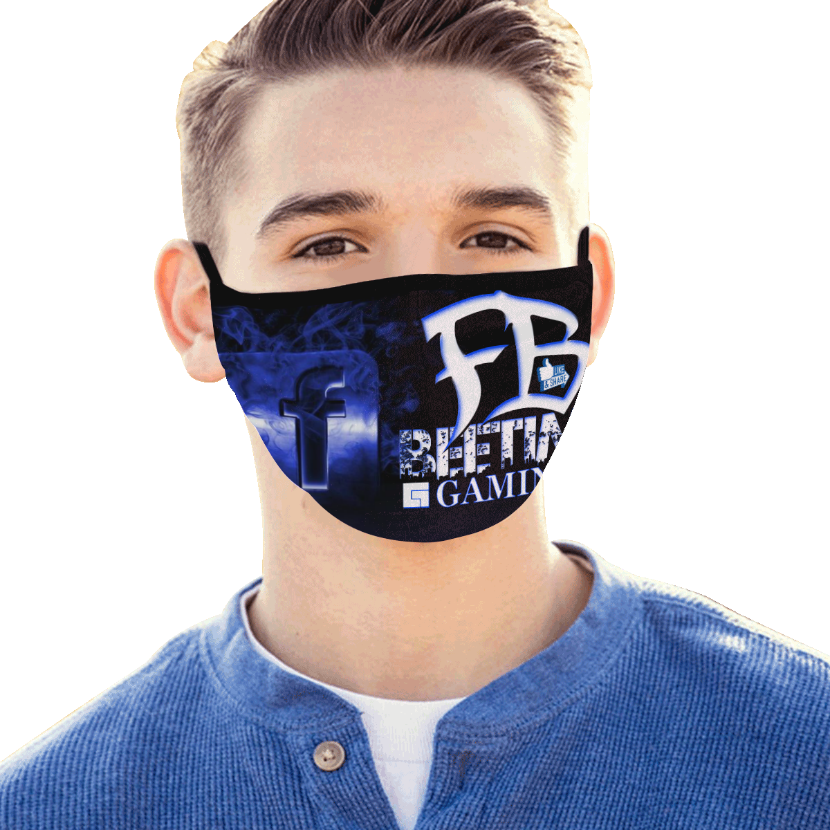 FACEBOOK B-TIME DESIGN Mouth Mask