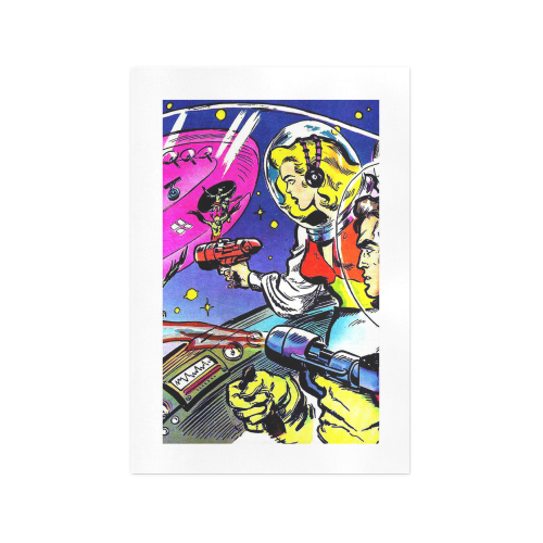 Battle in Space 2 Art Print 13‘’x19‘’