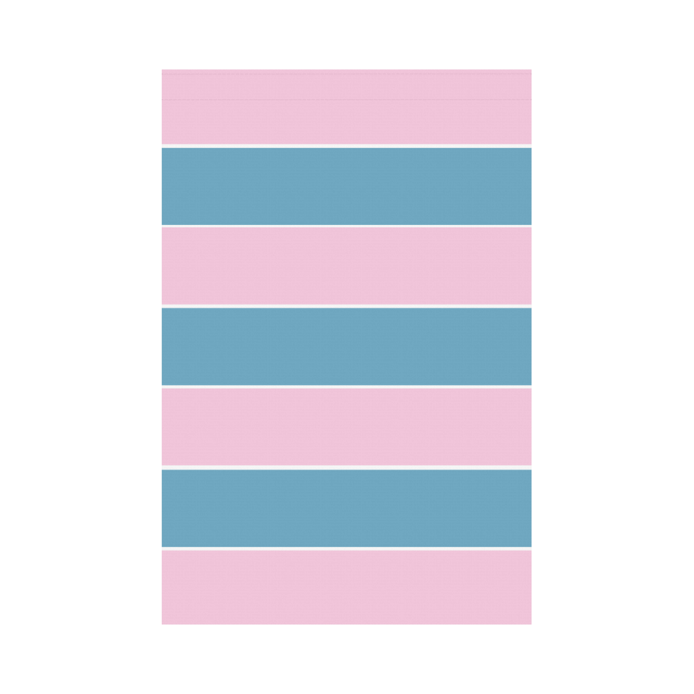 Transsexual Flag Garden Flag 12‘’x18‘’（Without Flagpole）
