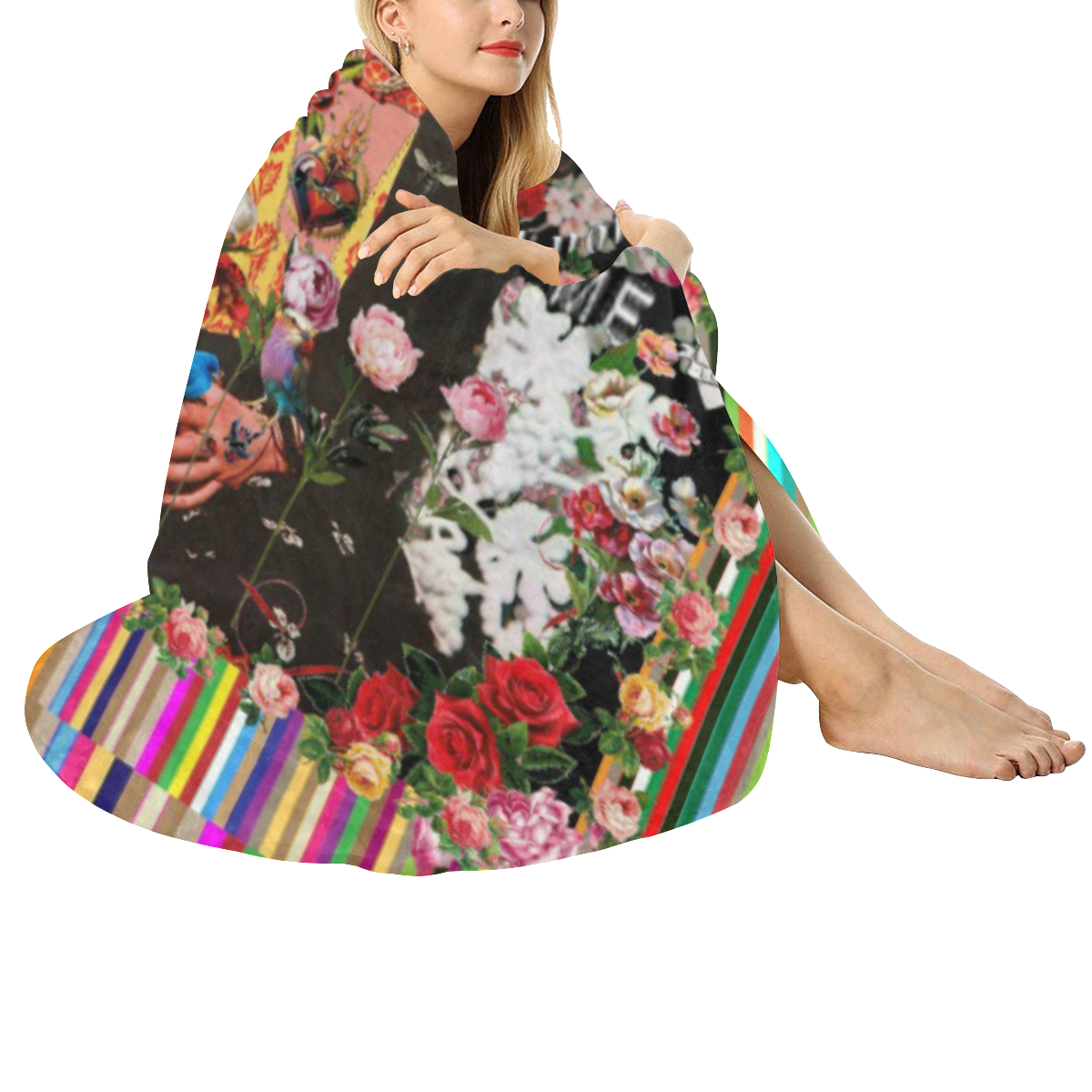Frida Incognito Circular Ultra-Soft Micro Fleece Blanket 60"