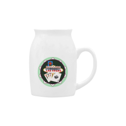 LasVegasIcons Poker Chip - Poker Hand Milk Cup (Small) 300ml