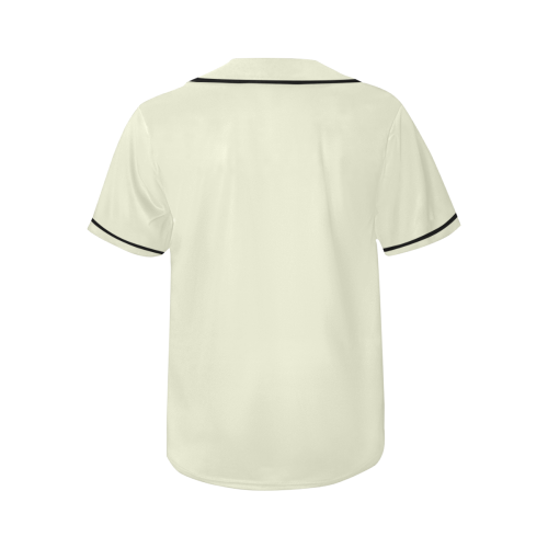 color beige All Over Print Baseball Jersey for Women (Model T50)