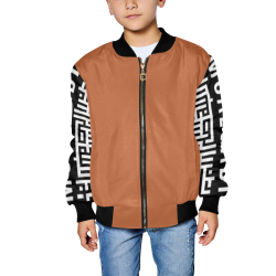 M1 Kids' All Over Print Bomber Jacket (Model H40)