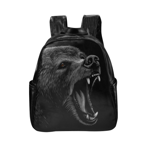 Bear Multi-Pockets Backpack (Model 1636)