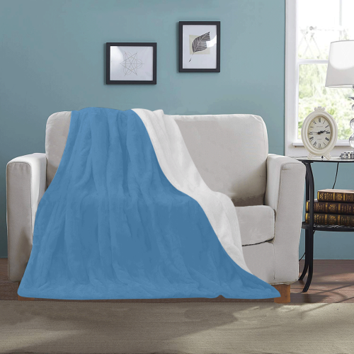 color steel blue Ultra-Soft Micro Fleece Blanket 30''x40''