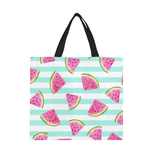 Watermelon All Over Print Canvas Tote Bag/Large (Model 1699)