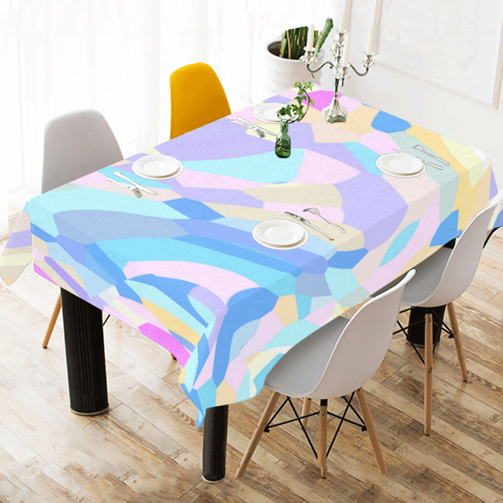 WindySpring Cotton Linen Tablecloth 60" x 90"