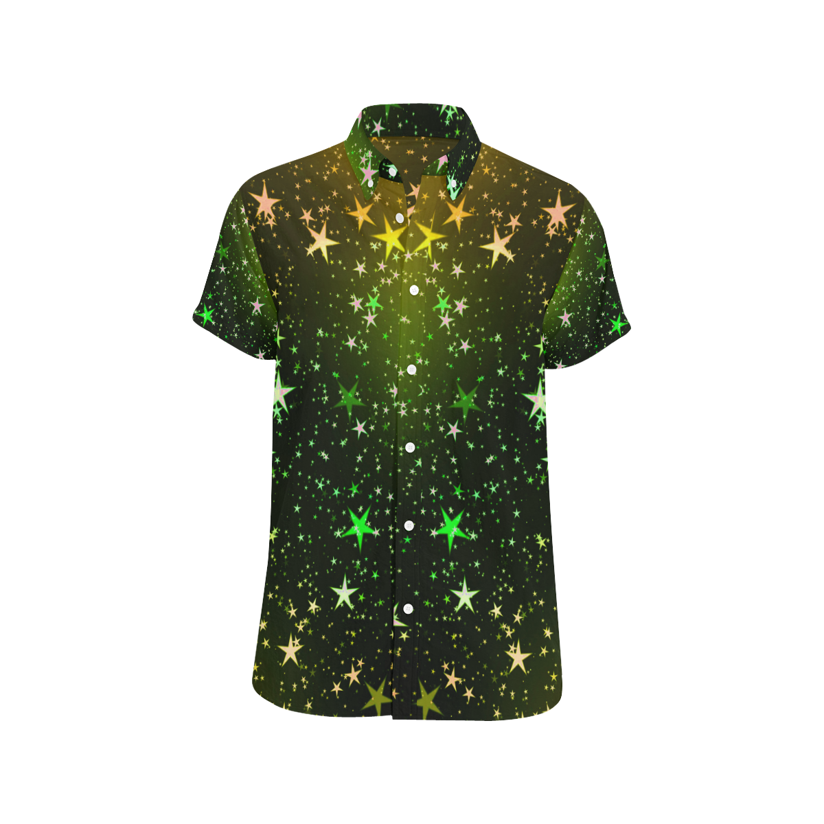 Stars20160902_by_JAMColors Men's All Over Print Short Sleeve Shirt (Model T53)