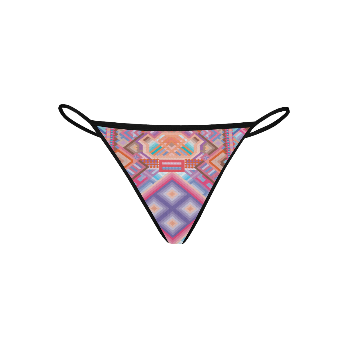 Researcher Women's All Over Print G-String Panties (Model L35)
