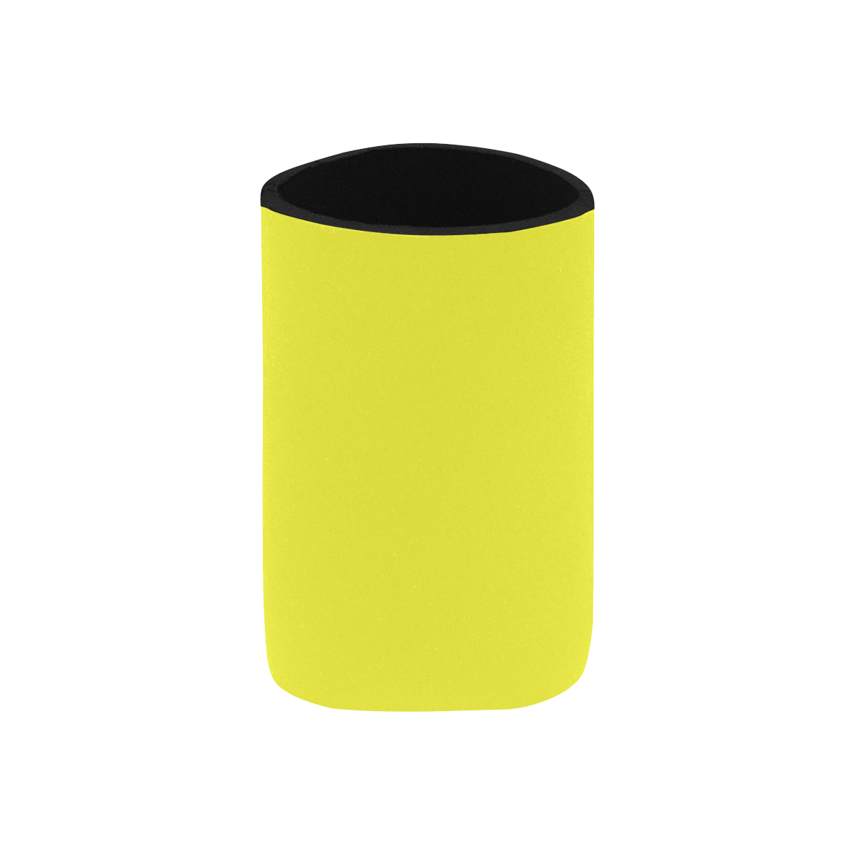 color maximum yellow Neoprene Can Cooler 4" x 2.7" dia.
