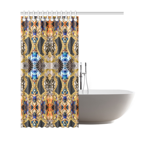 Luxury Abstract Design Shower Curtain 69"x72"