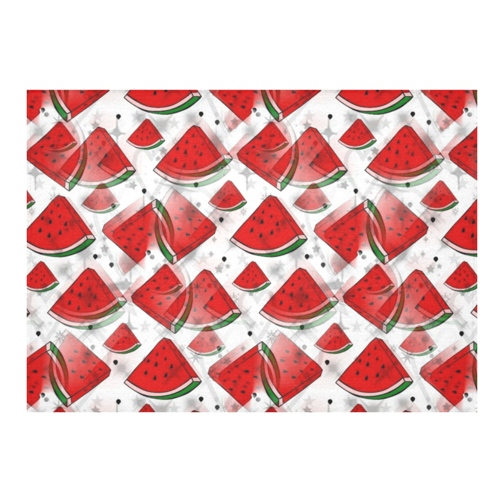 Melon by Nico Bielow Cotton Linen Tablecloth 60"x 84"