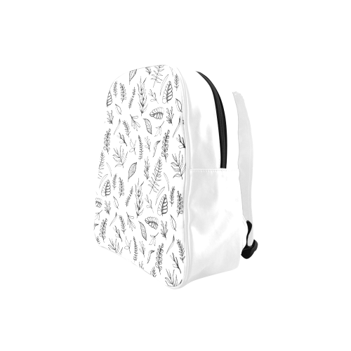 DANCING LEAVES School Backpack (Model 1601)(Medium)