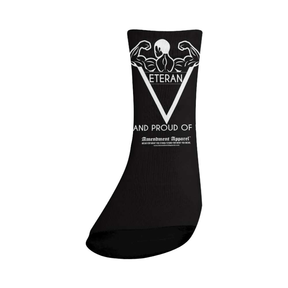 Proud Veteran Male Crew Socks Crew Socks