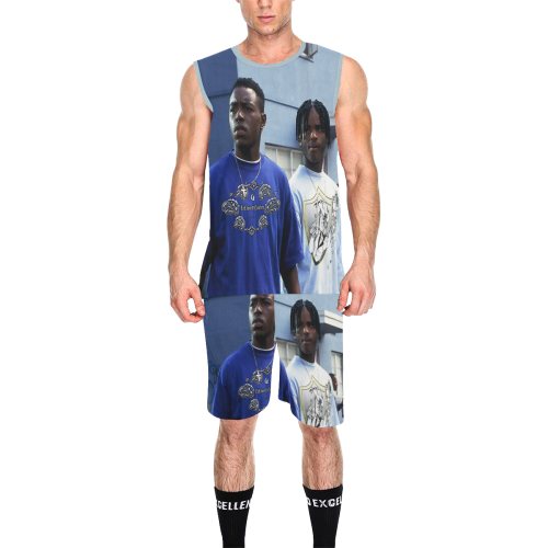 KENNY AND OLD DAWG All Over Print Basketball Uniform