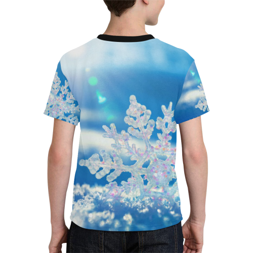 SNOW SKY Kids' All Over Print T-shirt (Model T65)