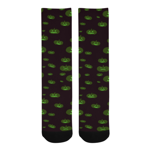 Pumpkin Glow Trouser Socks